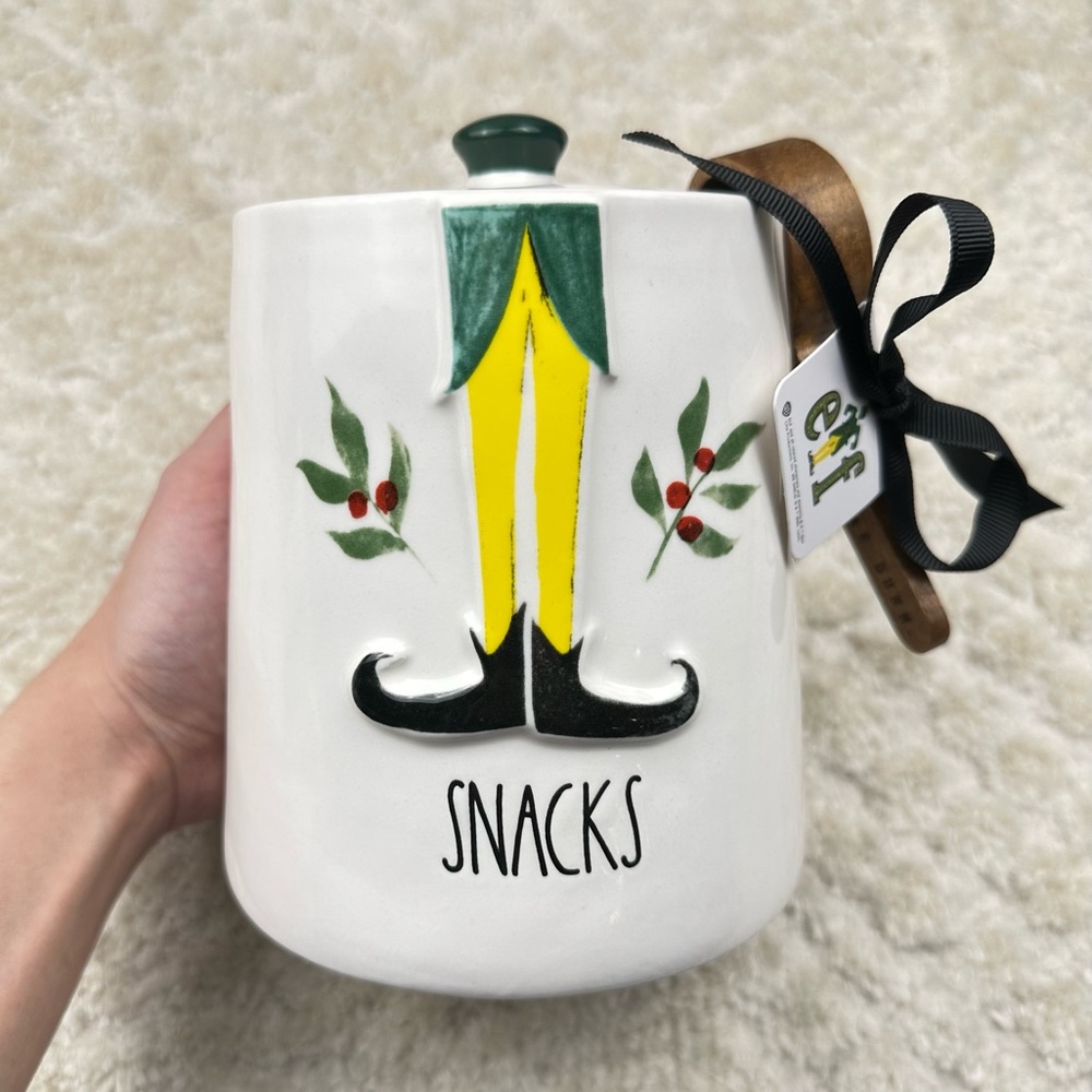 Rae Dunn Elf Canister